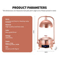 Unique Design Buffet Stove Catering Heat Lamps Electric Food Warming Board Adjustable Temperature Chafing Dishes