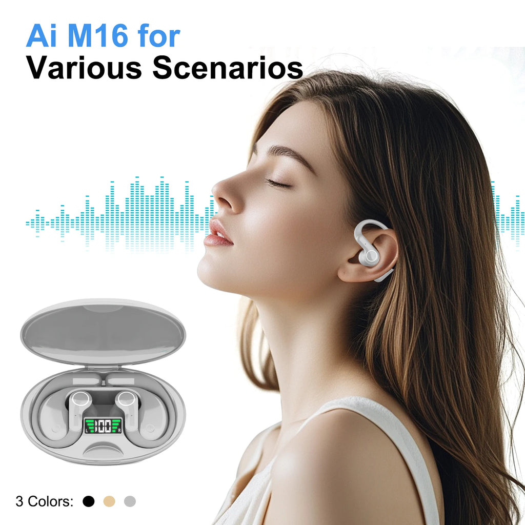 Ai Translator Earbud Device Real Time 2-Way Translations Supporting 150+ Languages For Travelling Learning Shopping Business