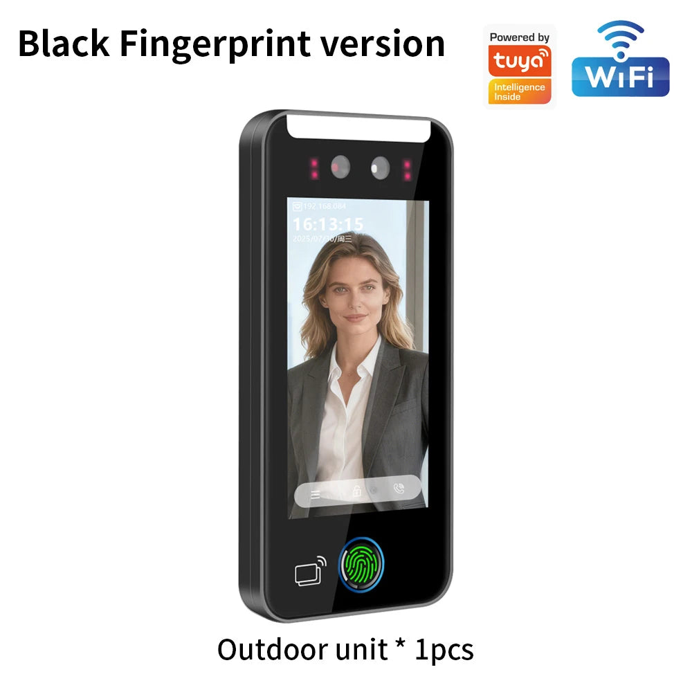 Lucking Door AI520KS LAN TCP WIFI Smart Life App Dynamic Face Recognition Attendance for Fingerprint Access Control System