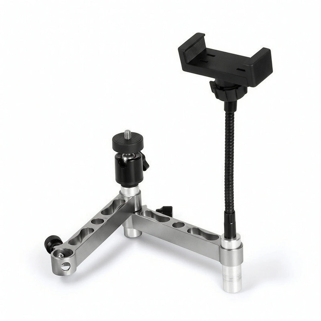 Corner Bridge Bracket Adjustable Extension Bracket with Clamp Metal for Anglers