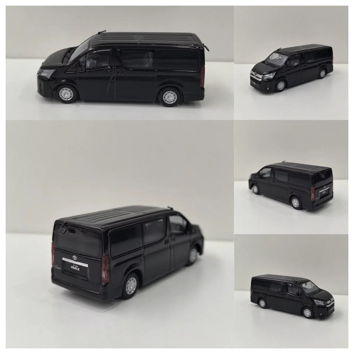Model 1 Diecast 1/64 Scale Sea Lion HIACE 300 MPV Toyota Business Vehicle Van Alloy Car Model