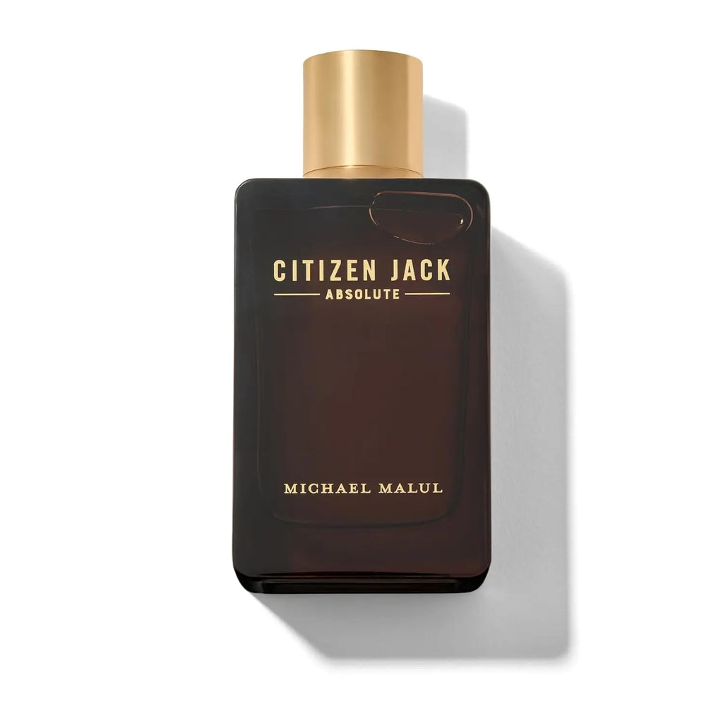 Michael Malul Citizen Jack Absolute Eau de Parfum Spray for Men – Modern Woody Aromatic & Spicy Amber Scent, Long-Lasting Intense Fragrance, Perfect Gift, 3.4 fl oz / 100 ml