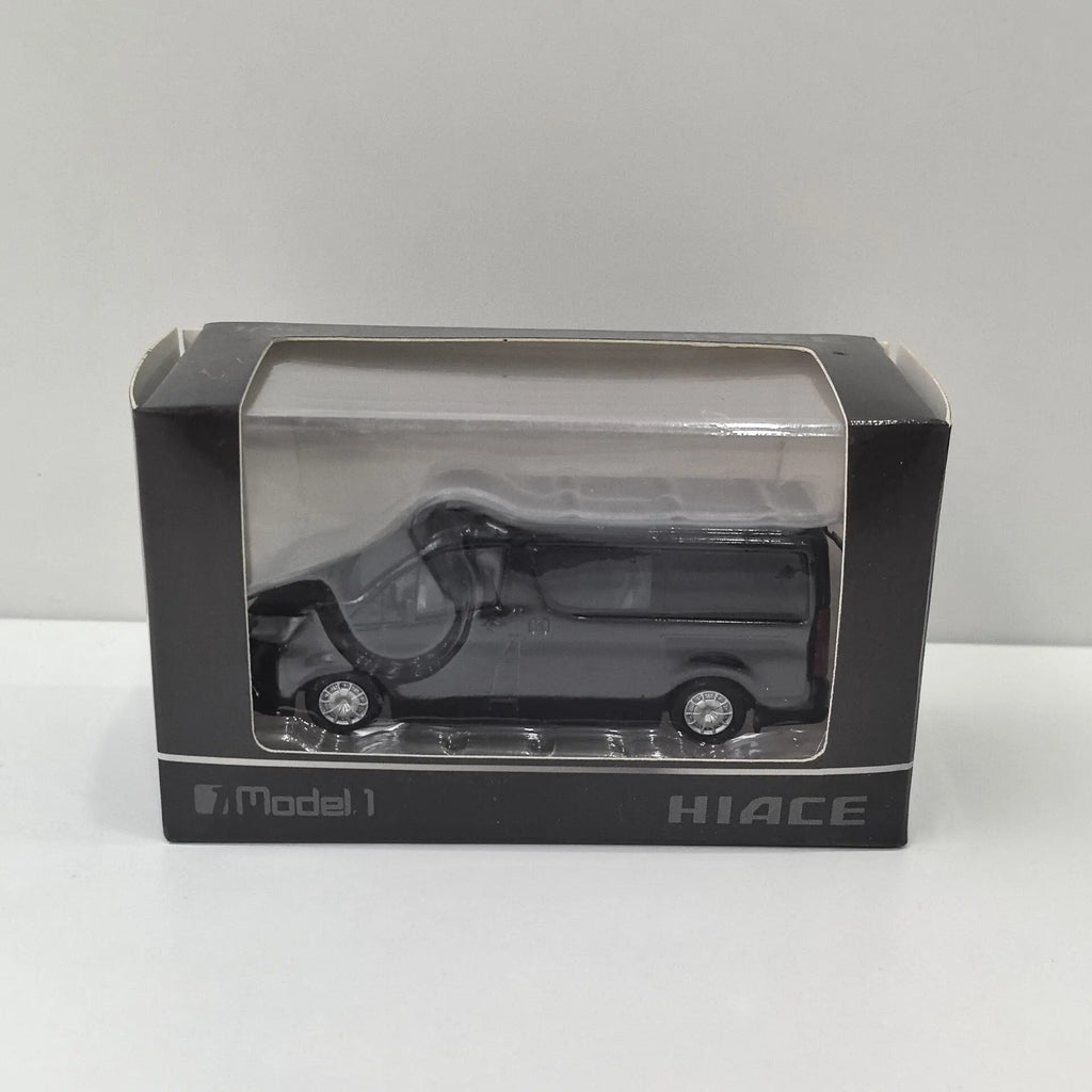 Model 1 Diecast 1/64 Scale Sea Lion HIACE 300 MPV Toyota Business Vehicle Van Alloy Car Model