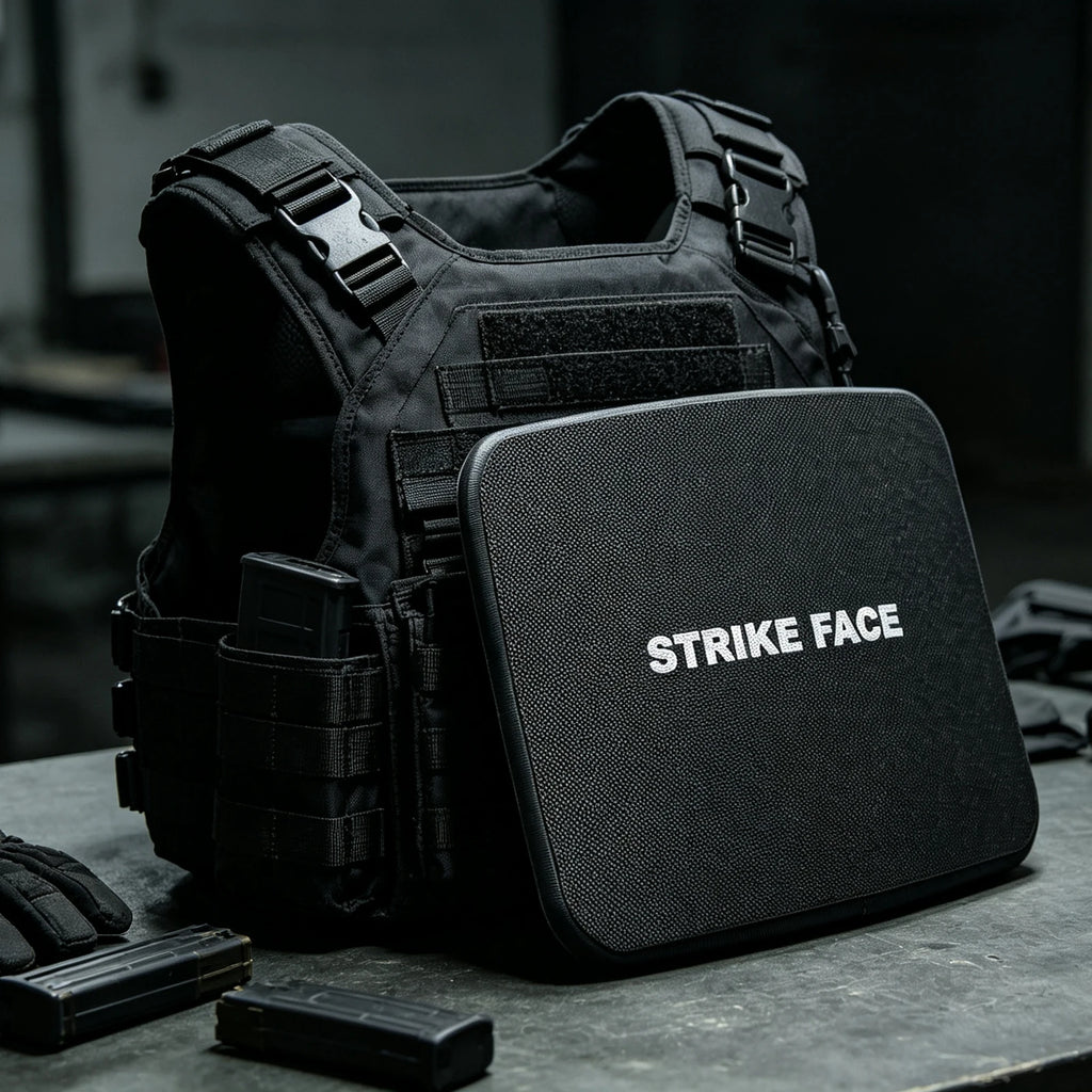 JOAXOR 15x20CM UHMWPE Board Tactical Insertion Self-Defense Backpack Deck Defense Shield Grade Board