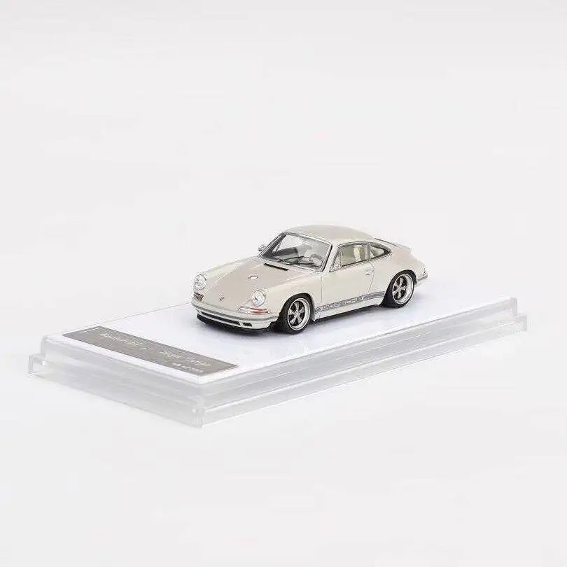 Zincit Model Diecast 1/64 Scale Porsche 964 Singer DLS Coupe Sports Car Model Alloy Porsche 911 Singer Car Model Display Piece
