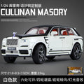 1:24 Rolls Royce Cullinan Mansory Alloy SUV Six Open Parts Four Wheel Shock Steering Light Sound Desktop Display Gift