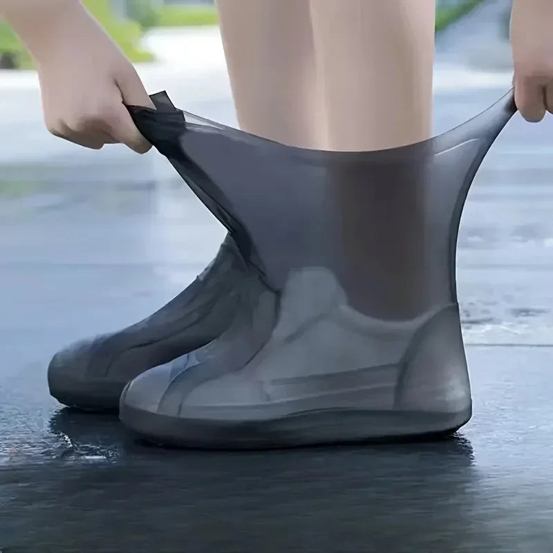 Rain Shoe Protector Dust Travel Gear Rain Boots for Children Waterproof Boot Silicone Rubber Use Outdoor Rainy Household Day