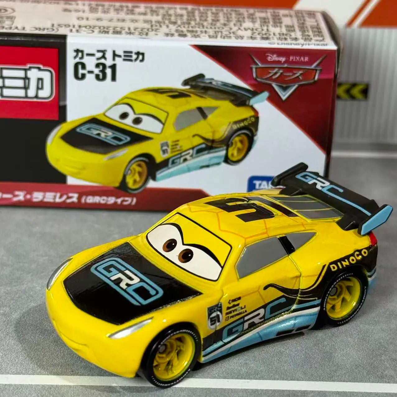 Takara Tomy Disney Cars Tomica C-31 Cruise Ramirez (GRC Type) Alloy Car Diecast Model Replica Series Children Gifts Boy Toys