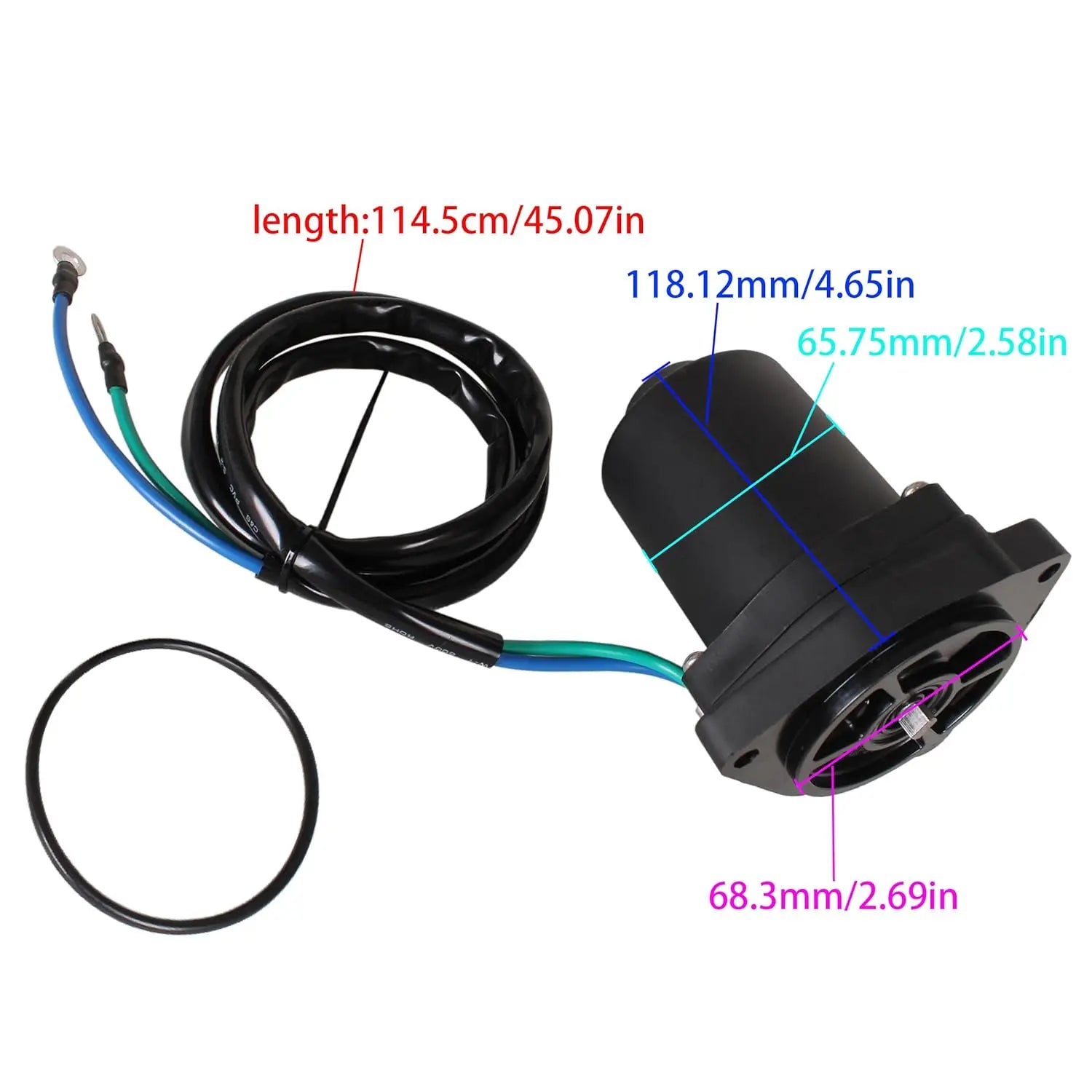 Boat Engine 63P-43880-10/01 63P-43880-11 63P-43880-21 63P-43880-22 6KW-43880-00/01 Tilt Trim Motor for Yamaha 130HP - 250HP