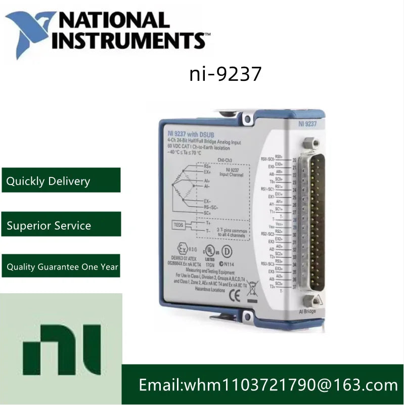 The new NI 9237 D-Sub connection 780264-01 24-bit synchronous bridge module is in stock
