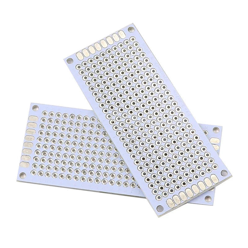 5/10PCS PCB Board Prototype Board White 2x8/3x7/4x6/5x7/7x9cm Double Sided Circuit Boards For DIY Soldering Project
