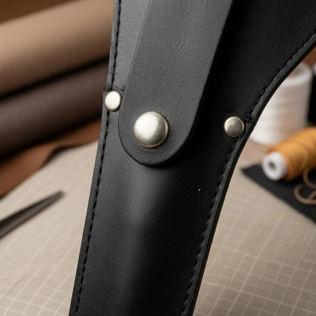 Leather Scissor Sheath Safeguarding Tailoring Scissor Pouch Blade Cover Pouch Flap Top Sewing Accessory Sturdy