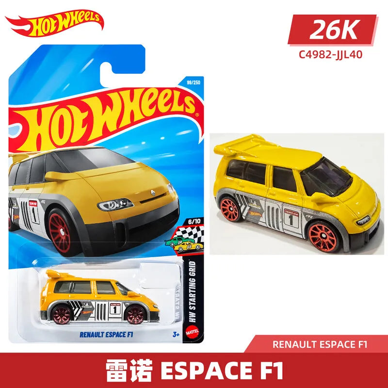 Hot Wheels C4982 2026K Batch 1:64 Diecast Car Ferrari BMW GTR Supra F1 Racing Mini Alloy Model Toy Collectible Gift For Kids