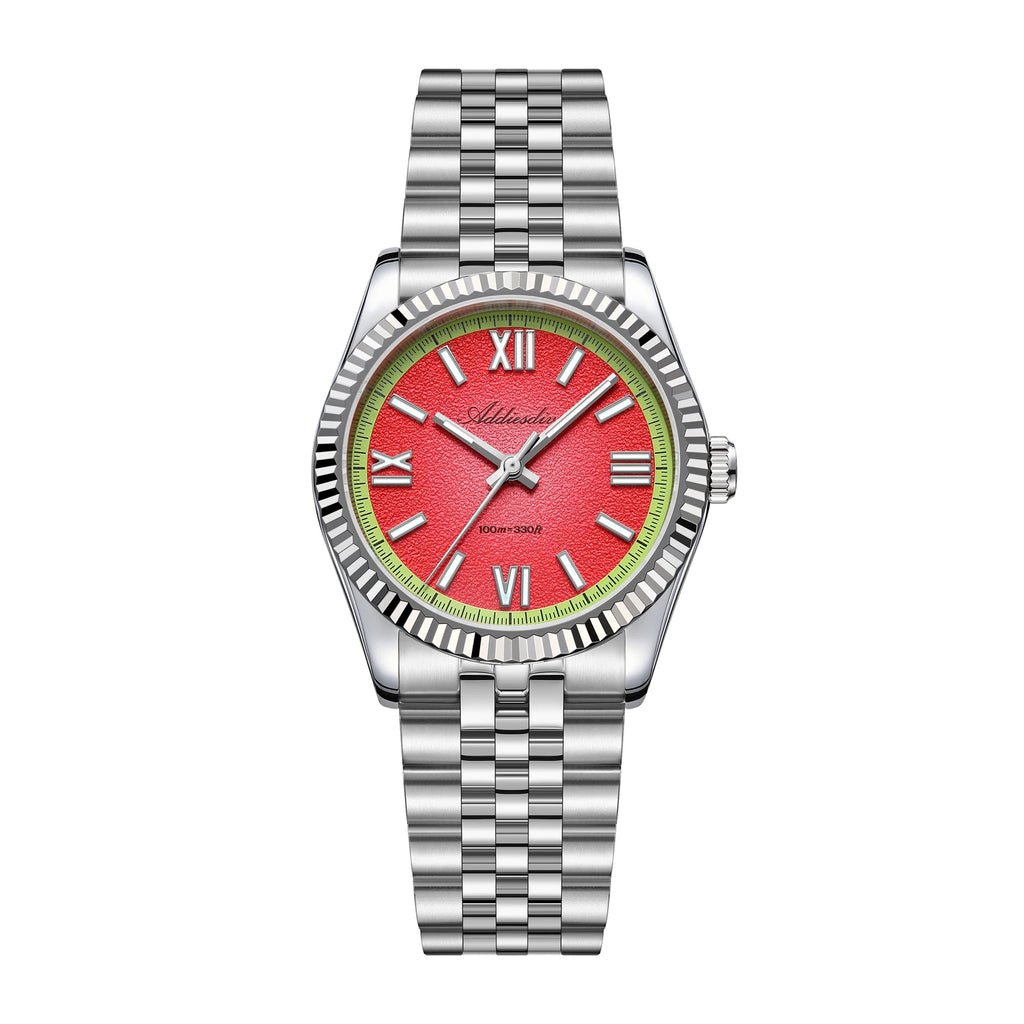ADDIESDIVE Hight Quality Sapphire Glass 10Bar Waterproof Watches 316L Stainless Steel BGW9 Super Luminous Wristwatches for Women