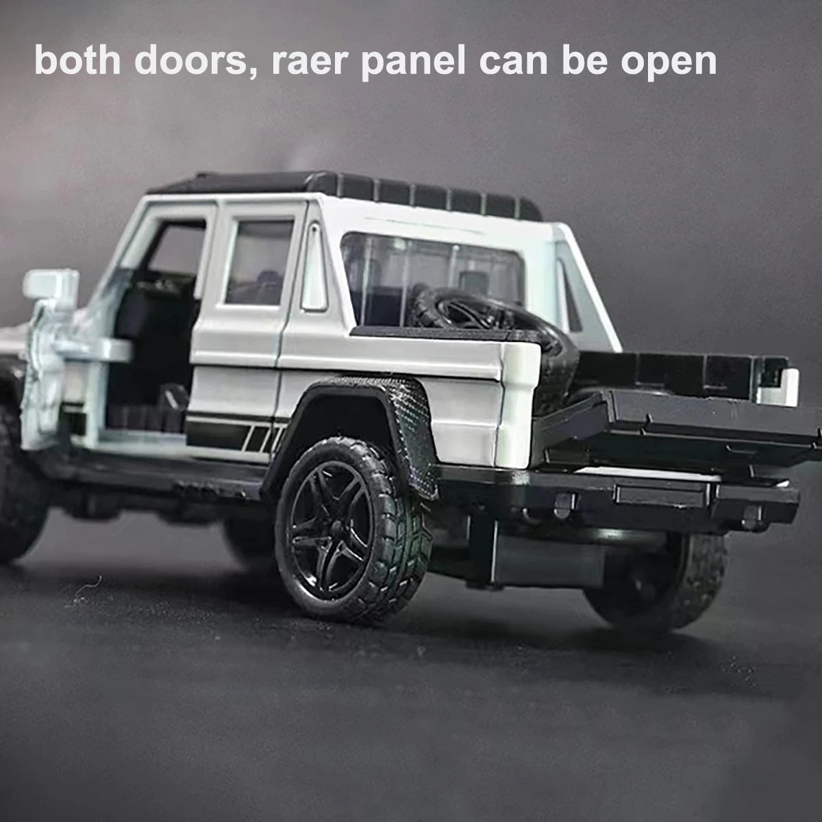 1-32 Scale Cast Realistic Alloy Toy Car Door Opens Pullback Driving Feature Collectible Model Vehicle Toy for Kids