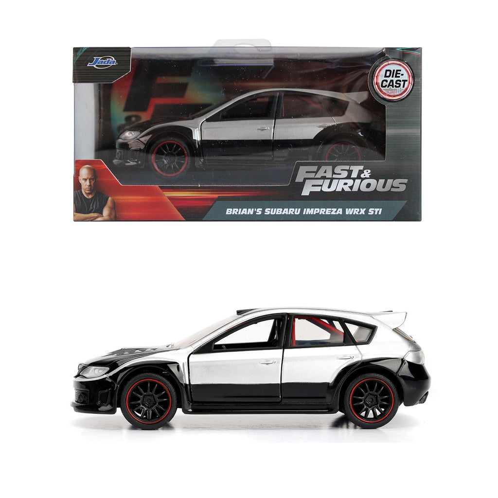 JADA Fast & Furious Subaru Impreza WRX STI Hatchback 1:32 Die-Cast Model - Iconic Hatchback Franchise with Opening Doors JD98507