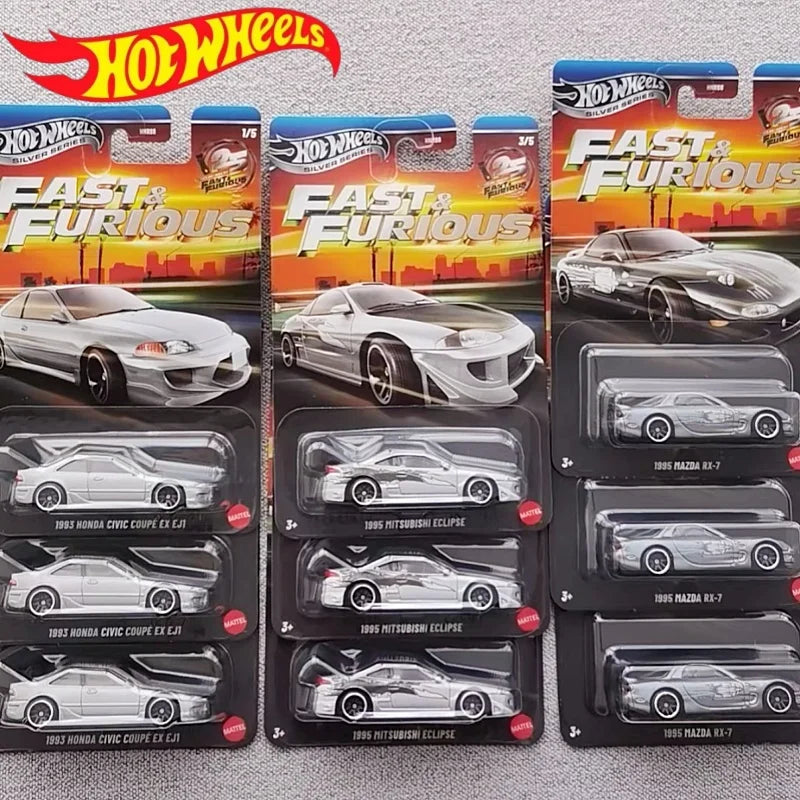 New Genuine Hot Wheels Hnr88 Gdg44 Fast & Furious Batch Q 1:64 In Stock 1970 Dodge Toyota Supra Diecast Model Car For Fans Gifts