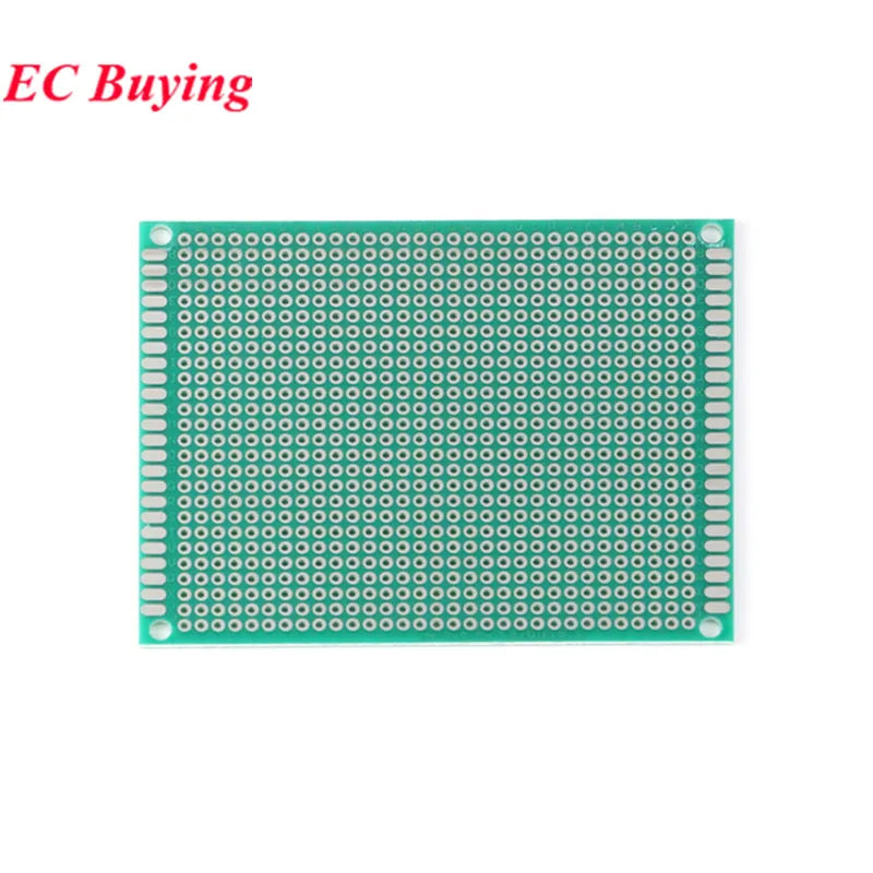 5pcs/1pc 7x9 7*9 Single Side Prototype PCB DIY Universal Printed Circuit Glass Fiber Universal Board Green Oil Epoxy Protoboard