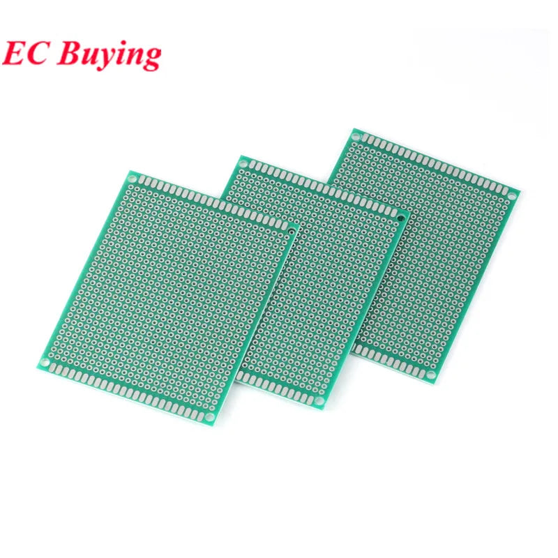 5pcs/1pc 7x9 7*9 Single Side Prototype PCB DIY Universal Printed Circuit Glass Fiber Universal Board Green Oil Epoxy Protoboard