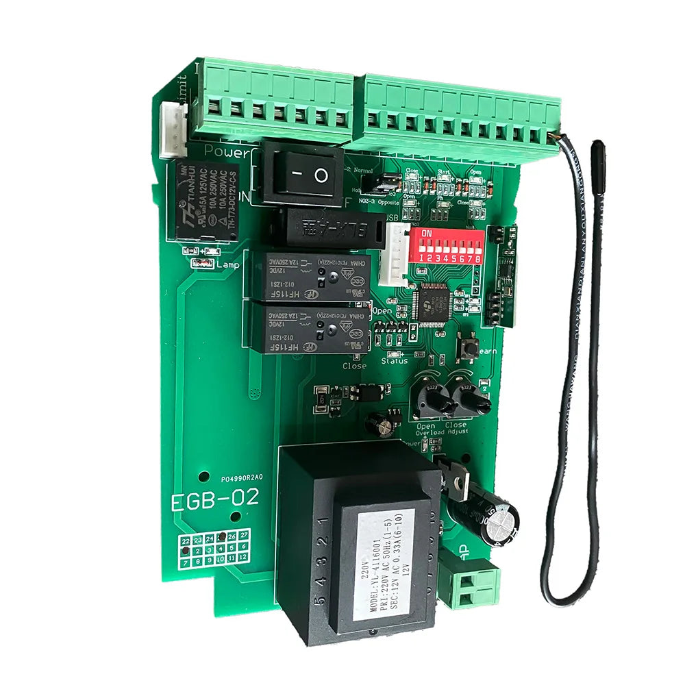 AC220V /AC230V Sliding Gate Openers Circuit Board Universal Sensitive Sliding Gate Motor Main Electronic Control Board