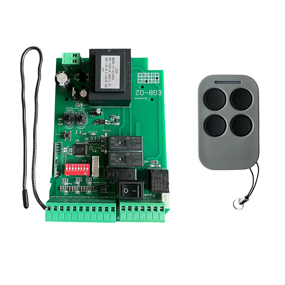 AC220V /AC230V Sliding Gate Openers Circuit Board Universal Sensitive Sliding Gate Motor Main Electronic Control Board