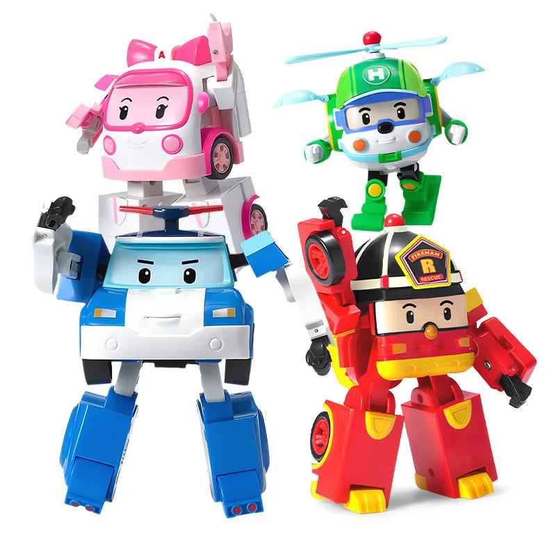 MINI TRANSFORMING ROBOT(POLI/ROY/AMBER/HELLY)