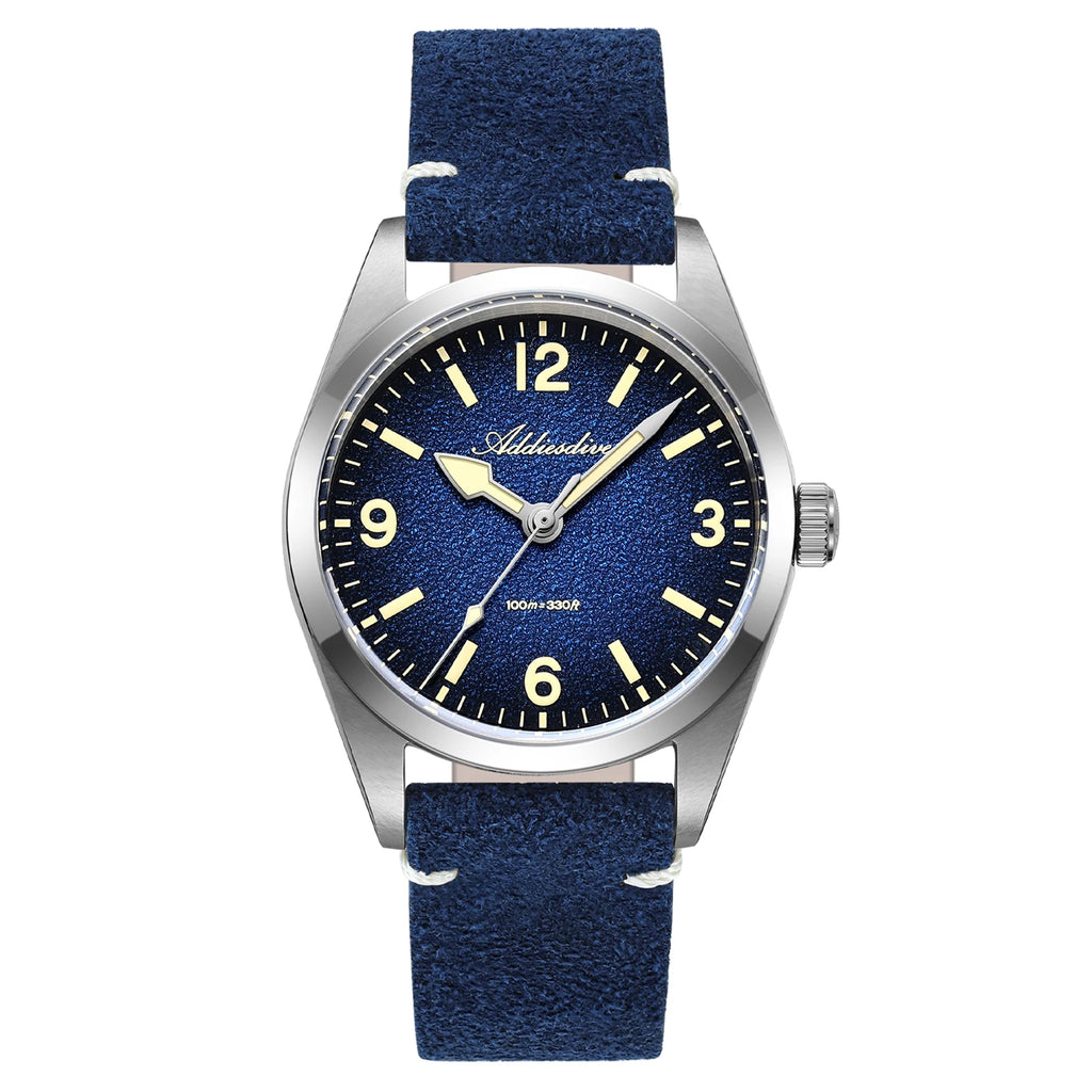 ADDIESDIVE 36MM 200M Waterproof Sapphire Glass Watches C3 Retro Super Luminous 316L Stainless Steel Women's Quartz Wristwatches