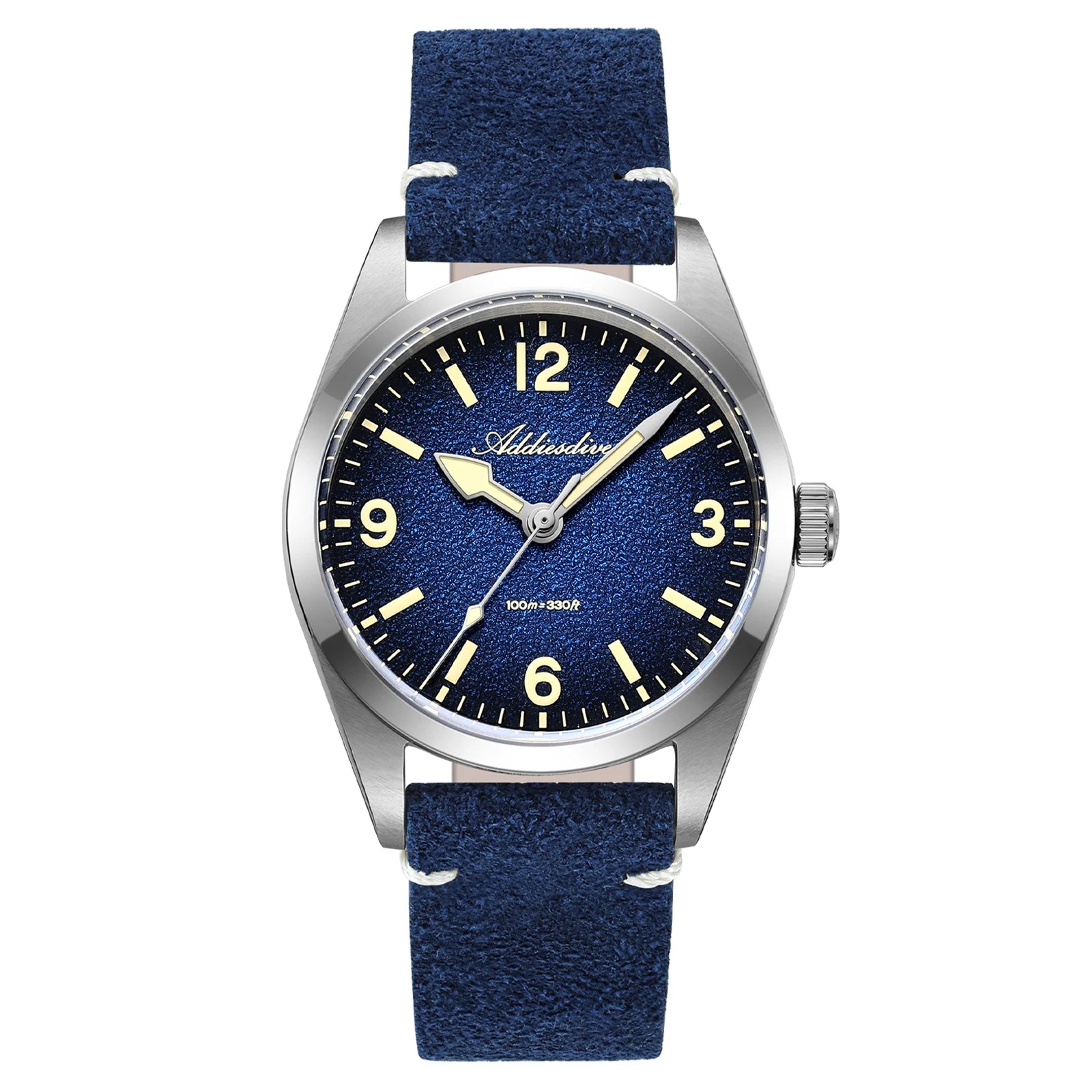 ADDIESDIVE 36MM 200M Waterproof Sapphire Glass Watches C3 Retro Super Luminous 316L Stainless Steel Women's Quartz Wristwatches