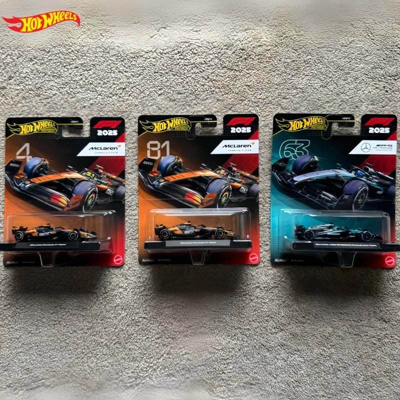 Hot Wheels Original Mattel Premium 1 64 Scale Formula 1 Model Car HRV11 2025 Oracle Red Bull Racing F1 Miniatures Collectible