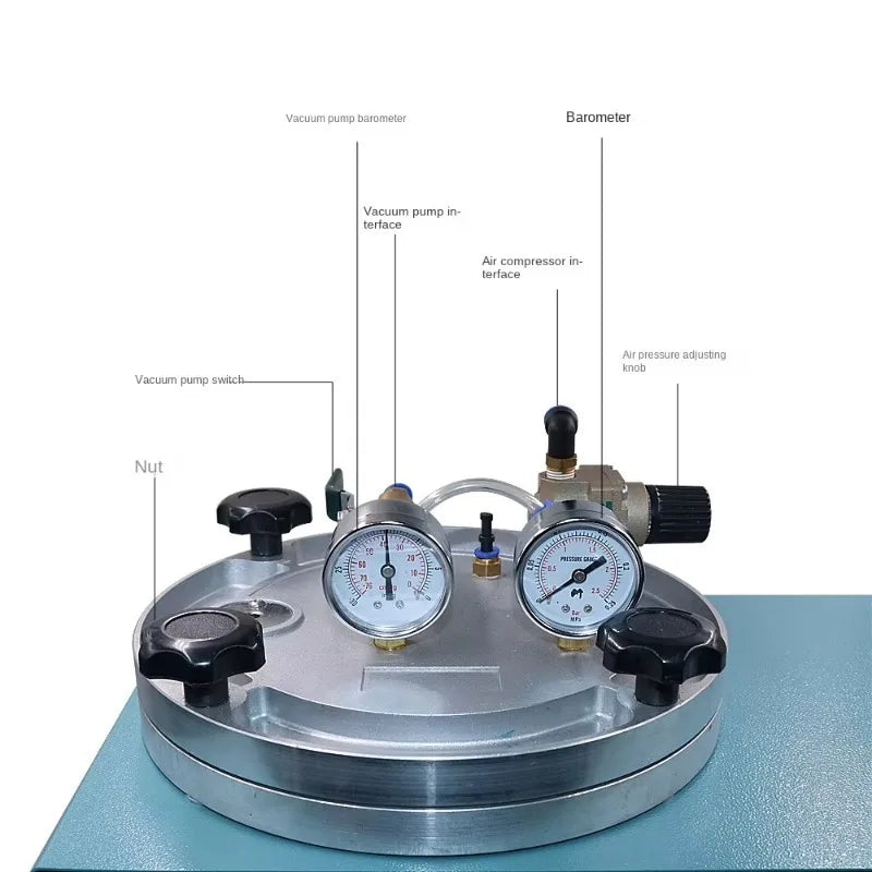 Vacuum Wax In-jection Machine Pressurized Uniform Casting Less Bubble Gold Silver Jewelry Wax Molding Equipment