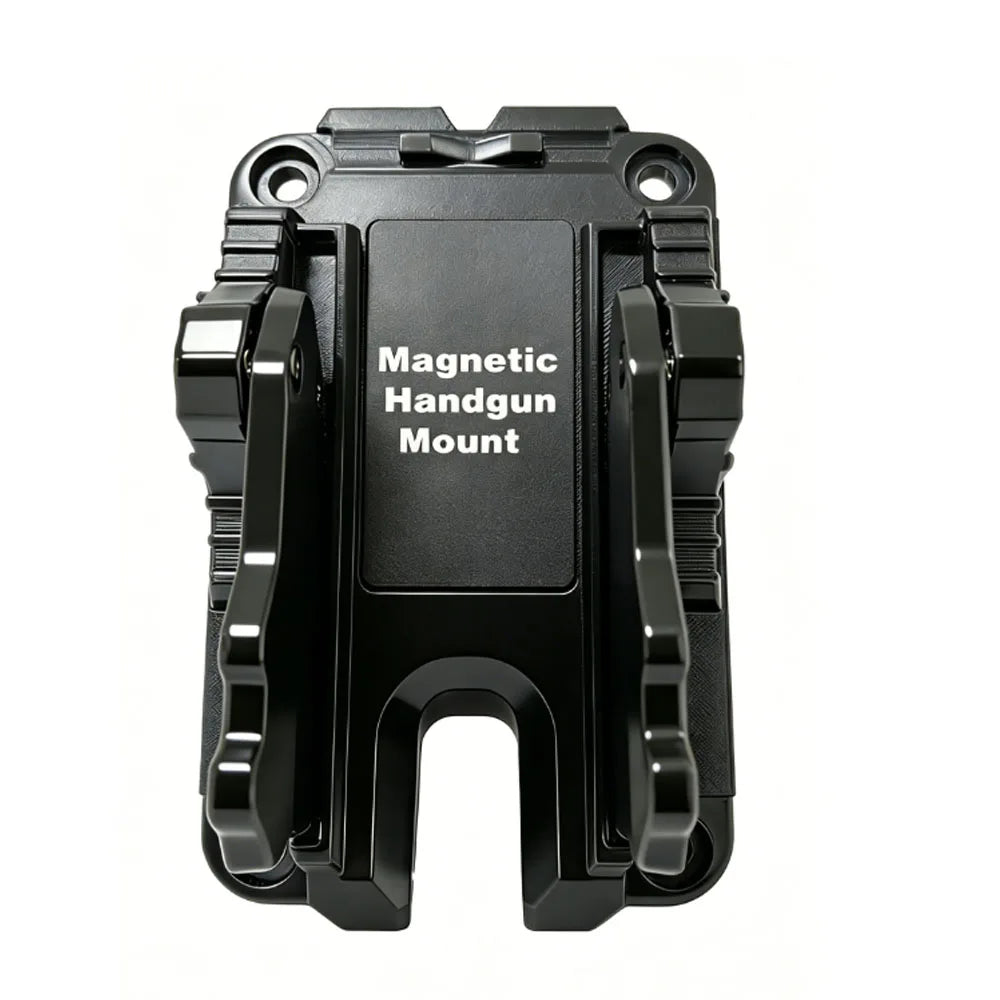 Tactical Portable Magnetic Gun Holder Quick-Pull Hidden Design for Cars & Homes Defened - Adhesive Fixed Magnet Bracket