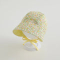 Reversible Baby Sun Hat for Girls Floral Indian Hats Autumn Outdoor Travel Newborn Sun Cap Toddler Bonnet Newborn Head Wrap Cap