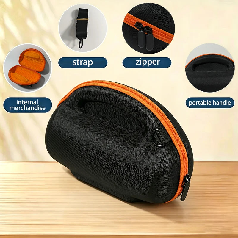 JBL Charge6 Bluetooth Speaker Portable Protective Storage Box Hard Shell Shockproof Lightweight Scratch-Resistant