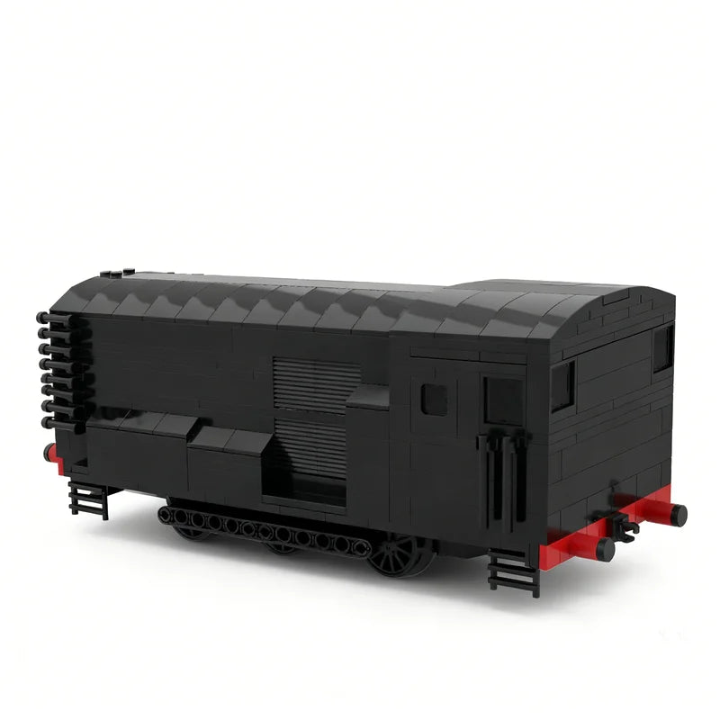 NEW 355PCS MOC Railway Train Devious Diesel Class 08 Shunter Model DIY Assembly Building Blocks Birthday Gift Display Home Set