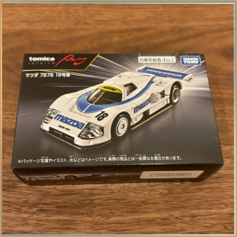 Genuine Tomica Alloy Car Model Racing Mazda 787b No.18 Car Model Toy Gift