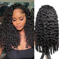 Burmese Curly Human Hair 13x6 13x4 Transparent HD Lace Front Wig 7x6 HD Lace Pre Plucked Wig For Women 40 42 Inches Remy Hair Natural Color Wigs