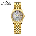 ADDIES 585 Quartz Women's Watches Sapphire Glass 5Bar Waterproof 316L Stainless Steel Diving Fashion Luxury Wristwatch For Woman