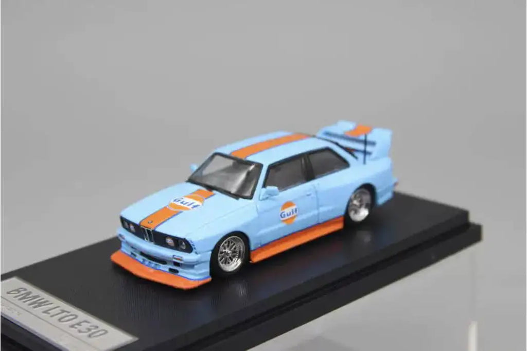 Ready To Ship Street Warrior1:64 BMW E46 M3 & E30 M3 Gulf Livery Diecast Model Car Collection (2 Variants) In Stock