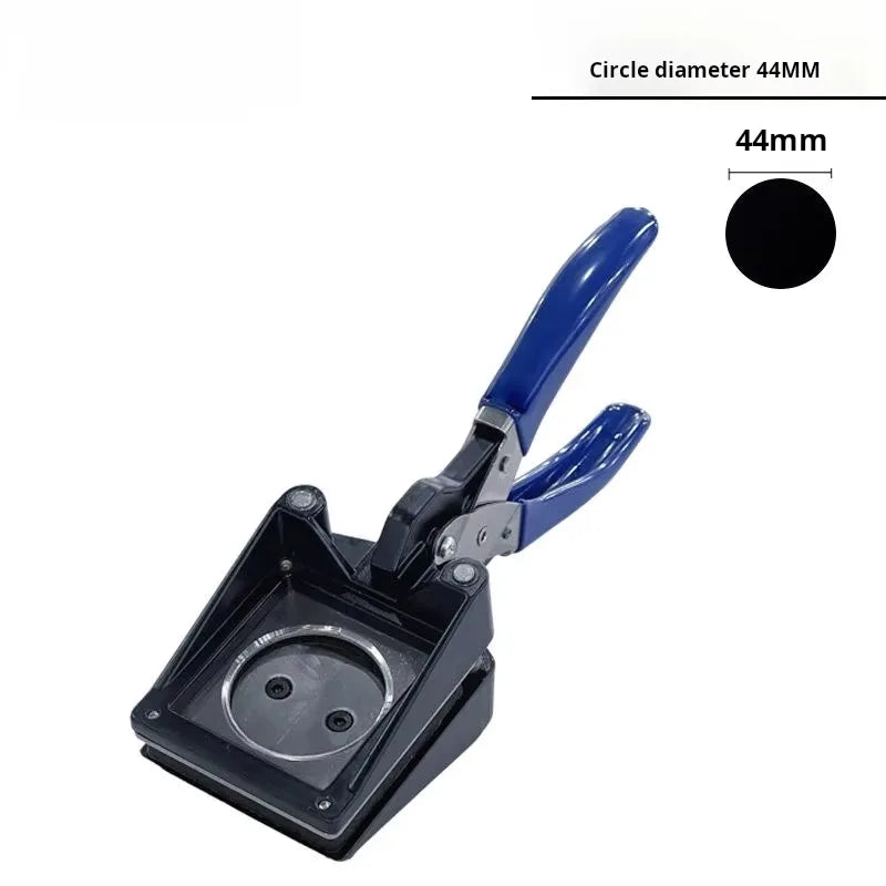 Manual Circular Photo Cutter 44MM Circular Punch for Button Round Card Cutter & Cutting Pliers,paper Cutting Machine