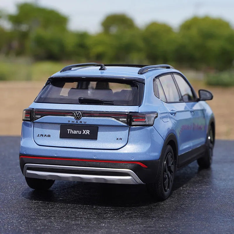 Diecast 1/18 Scale VW Tharu XR SUV Car Model Alloy Tharu XR Off-road Vehicle Play Vehicles Model Gift for Boys Original Box