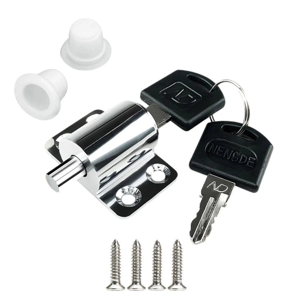 Aluminum Alloy Sliding Door Window Locks Child Safety Protection Lock Anti-Theft Door Lock for Horizontal Sliding Window Doors