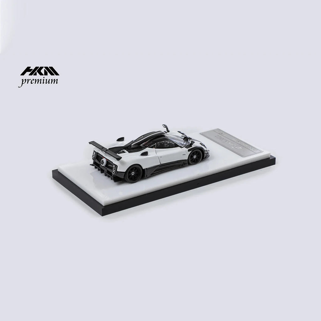 HKM Premium 1:64 Pagani Zonda 760 Diecast Model Car Collection (3 Variants: Green/White/Blue) With Openable Rear Hood In Stock