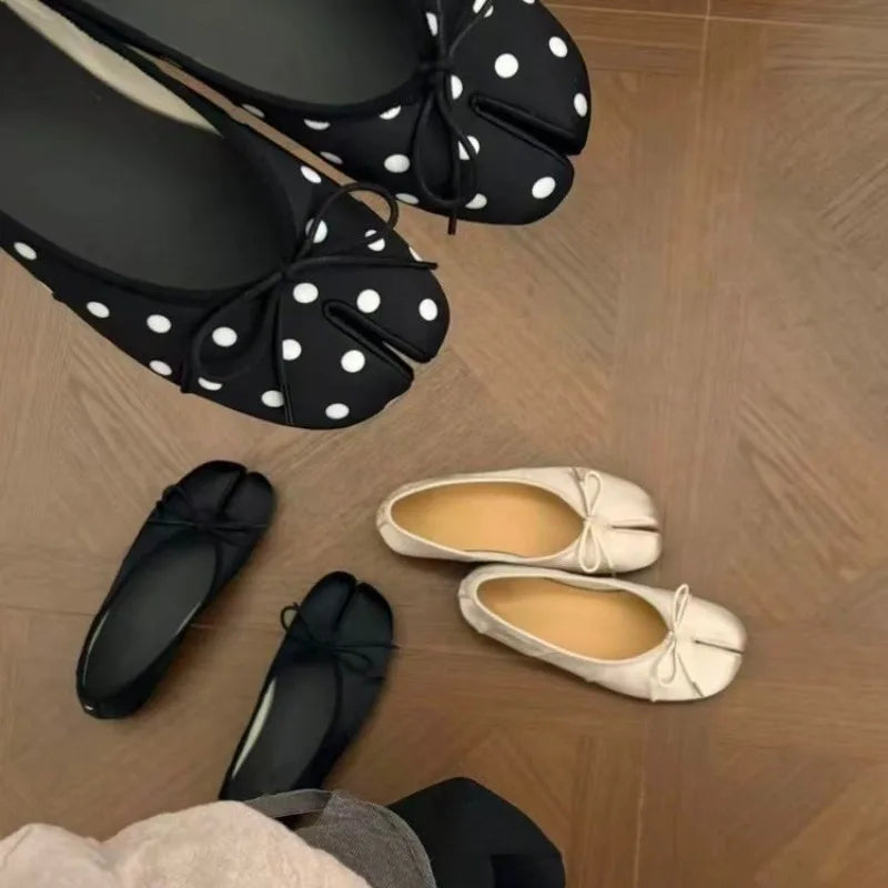 Sweet Bow Women's Spring 2026 New Slip-on Light-mouth Soft-sole All-match Single Shoes