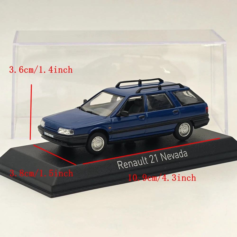 Norev 1/43 21 R21 Nevada Pompiers Firefighters - VTULE/Police Nationale/Station Wagon Douanes/SAMU 10/Gendarmerie Diecast Car