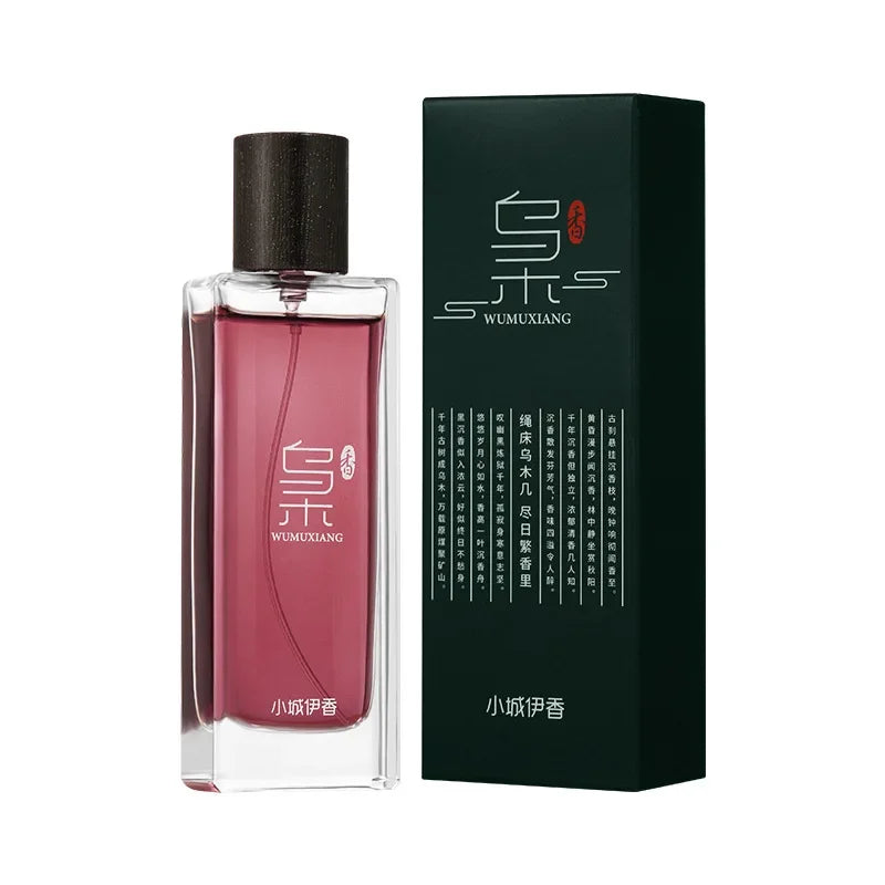 50ml Sandalwood Eau de Toilette Unisex Long Lasting Woody Fragrance Natural Light Perfume Spray for Men Women Daily Casual