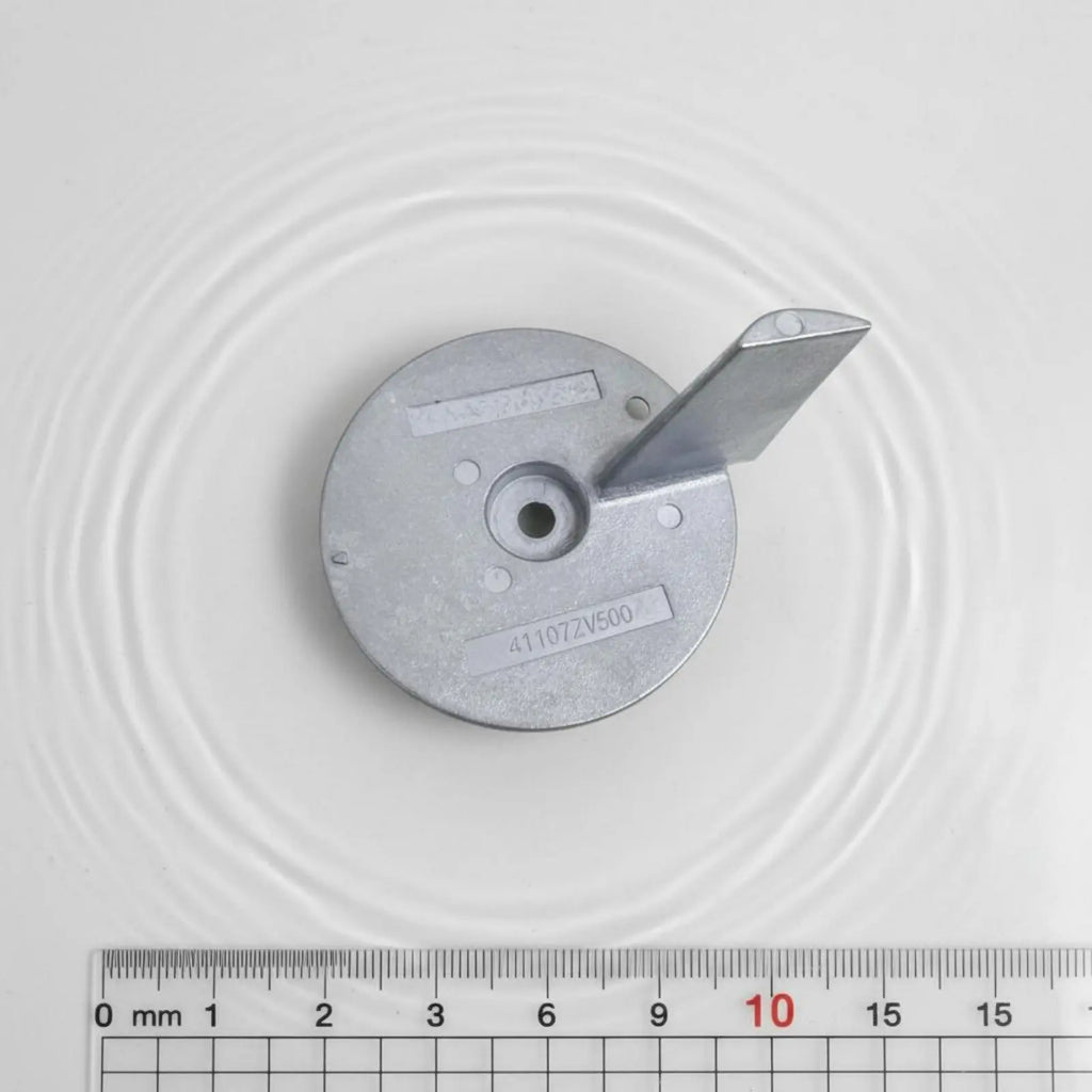 Outboard Engine Zinc Anode Direct Replacement Outboard Engine Anode Boat Zinc Long-Lasting Construction Aquatic Hardware