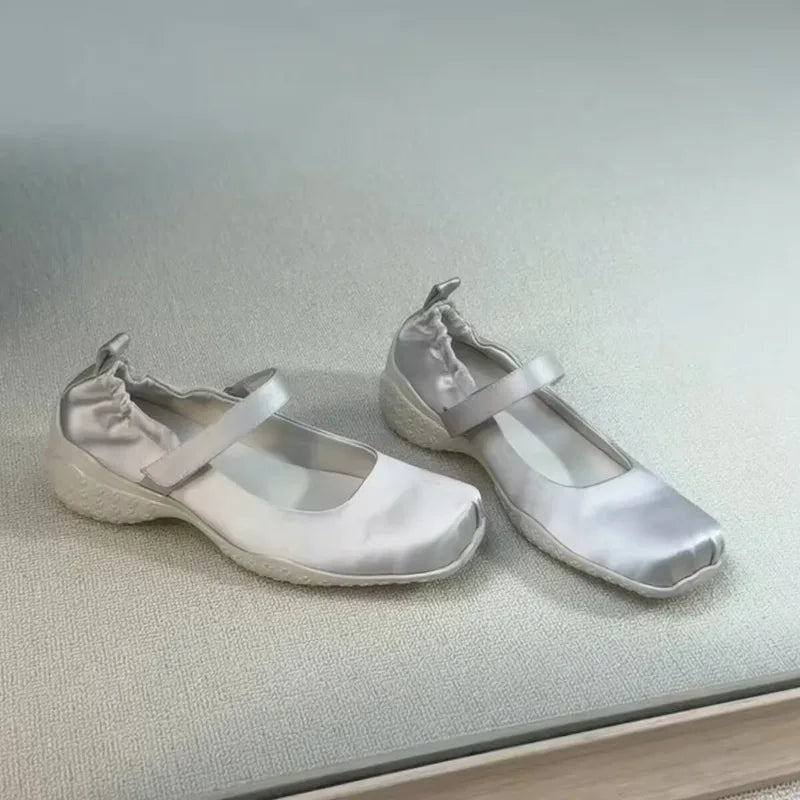 Fashionable and Comfortable Soft-soled Mary Jane Shoes for Women, High-end Style, Shallow Toe Single Shoes