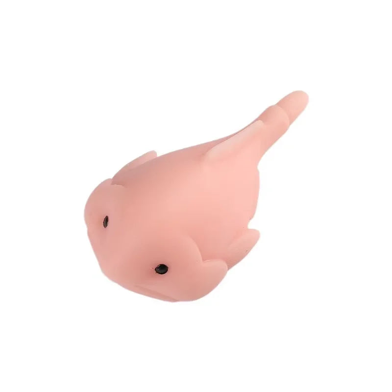 Stress Relief Squishy Soft Blobfish Squeeze Toy, Slow Rising Ugly Fish Desktop Fidget Toy, Anxiety Relief Toy Gift
