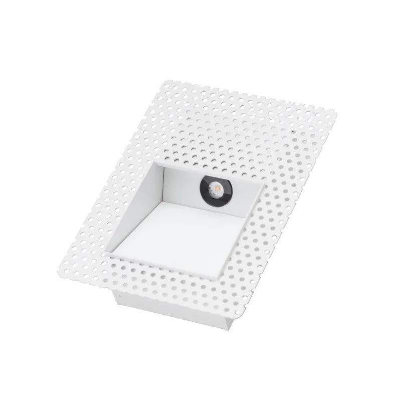 Borderless LED floor lamp, embedded motion-sensing floor lamp for corners, hotel steps, stairs, COB hallway light
