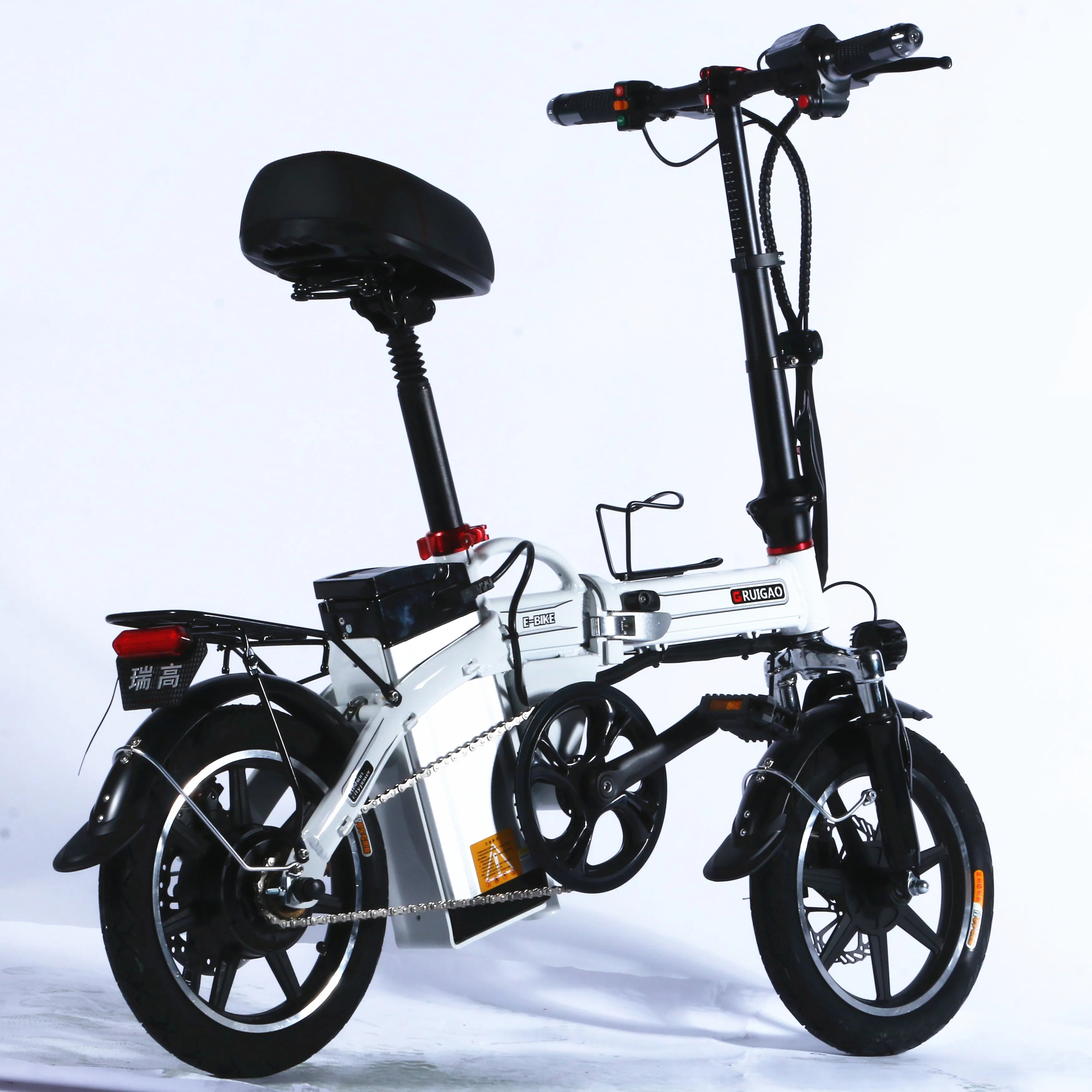 Mini Folding Electric Bike Factory Supply Adult Commuter E-Bicycle Lightweight Foldable Ebike With Full Safety Accessories (Kopie)